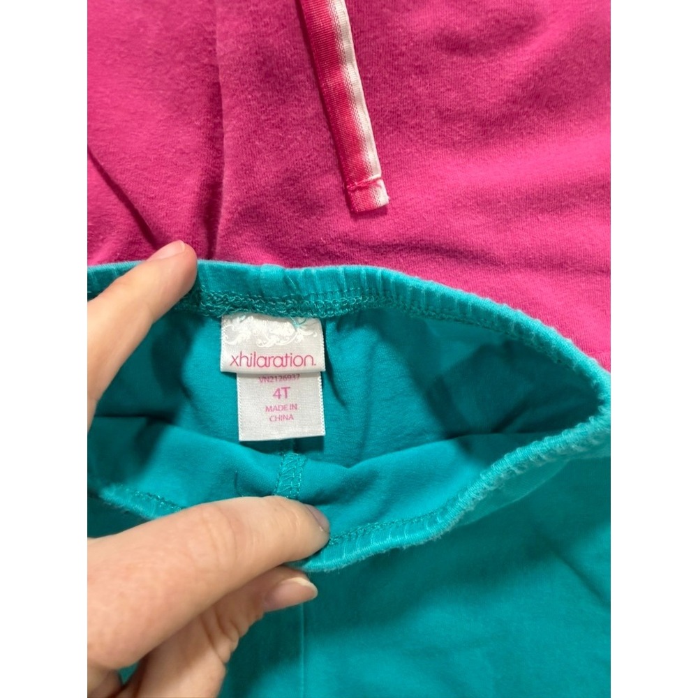 Girls Shorts Lot 8 Pairs Size 4 4T Jumping Beans Sonoma Plaid Pink Blue Green - Picture 5 of 13